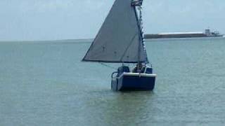 Jason sailing in at Magnolia Beach [upl. by Nyloj]