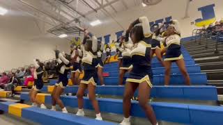 Stomp amp Shake Cheer at OPHS Girls Basketball Game 12012023 [upl. by Treblig]