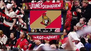 Ottawa senators scoreboard goal horn [upl. by Nylesaj866]