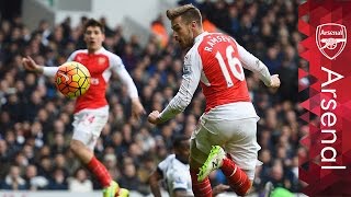 Aaron Ramsey  Top5 Premier League goals [upl. by Rentschler807]