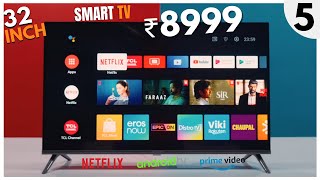 Top 5 Best Smart TV Under 10000  Best 32 Inch Android Smart TV Under 10000  Smart TV in 2023 [upl. by Odrautse]