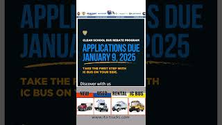 EPA’s Clean School Bus Rebate Program Louisiana InternationalTrucks icbus [upl. by Adien]