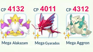 I used 3 MEGA POKÉMON at SAME TIME in Pokemon GO Pvp [upl. by Airam]