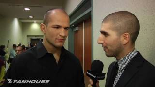 UFC 121 Junior dos Santos Very Surprised by UFC 121 Title Fight Outcome [upl. by Eilrac]