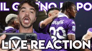 FIORENTINA ATALANTA 32  IL GIORNO DOPO  LIVE REACTION [upl. by Eibreh]