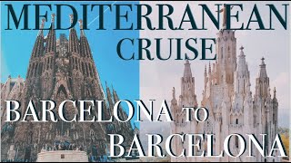 Mediterranean cruise Barcelona to Barcelona  Naples  Ibiza  Florence  Nice  NCL cruise  Epic [upl. by Tsan]