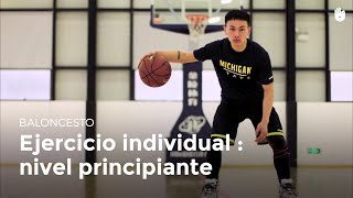 Aprender a botar el balón para principiantes  Baloncesto [upl. by Meeks876]