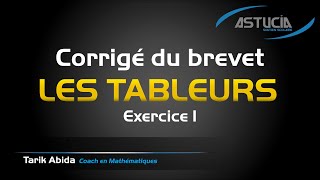 Tableurs 3ème Sujet brevet [upl. by Odlopoel]