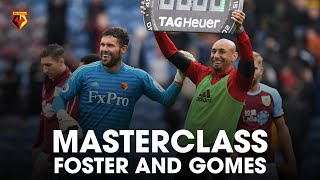 GOALKEEPING MASTERCLASS  FOSTER amp GOMES [upl. by Ikcim]