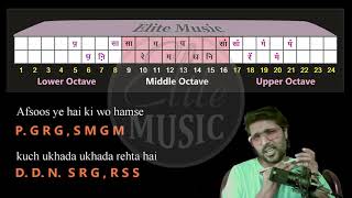 How to Play 24 Hole Harmonica  Part 1  Mere Samne Wali Khidki  Mouth Organ Lesson [upl. by Wyndham486]