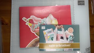 Stampin’ Up JanuaryApril 2024 Mini Catalog amp 2024 Saleabration Brochure Unboxing Video [upl. by Unam608]