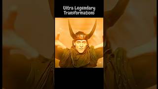 Legendary Transformations ⭐ Vs Ultra Legendary Transformations ✴️ marvel ultralegend vengadores [upl. by Valdes]