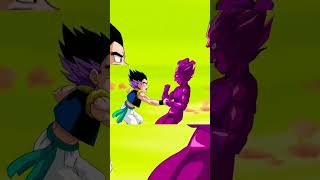 Trunks y Goten utilizan la fución para enfrentar la compia de Vegeta 🔥😤🆚😤🔥dragon boll super 🐲 [upl. by Vernor]