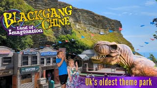 BLACKGANG CHINE ISLE OF WIGHT FAMILY VLOG UKS OLDEST THEMEPARK SUMMER 2024 🌞 [upl. by Seidnac]