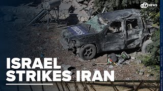 Israeli military strikes Iran as payback further risking Middle East tensions [upl. by Gerstein]