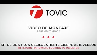 TOVIC Montaje Oscilobatiente [upl. by Calv]