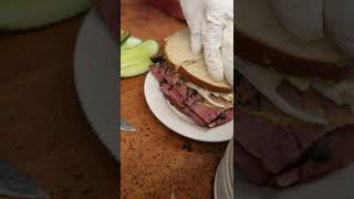 Katzs Deli New York City Best Pastrami Sandwich in the World [upl. by Etnoek]