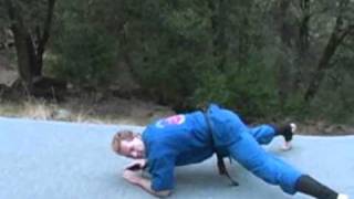 How to Flat Fall Forward by Sensei Rick Tew and NinjaGymcom [upl. by Rosalinde]