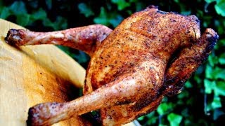 BEER CAN CHICKEN Video Recipe  Crispy Skin  How To make Beer Can Chicken with American Dry Rub [upl. by Davilman679]