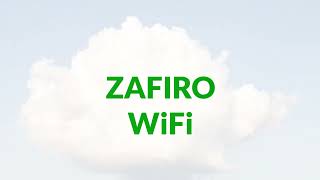 ¿Qué es ZAFIRO WiFi [upl. by Sueddaht]