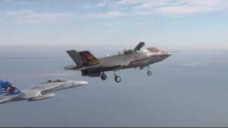 F35B JSF fIrst STOVLmode flight [upl. by Taber]