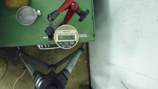 Fehlmann Picomax 50 CNC coordinate table repeatability test [upl. by Behn]