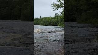 The Upper Tahquamenon Falls in Paradise Cityjoyandtanni puremichigan nature travelling [upl. by Hourigan]