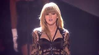 Taylor Swift I Knew You Were Trouble Live at Brit Awards [upl. by Pepito381]