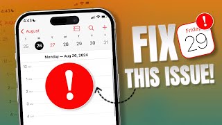 How To Fix iPhone Calendar Not Refreshing  Apple Calendar Not Updating with New Events [upl. by Kit]