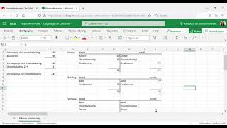 Journaalposten in en verkoop in Excel makkelijk [upl. by Lapotin]