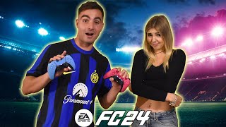 TOGLI UN VESTITO per ogni GOAL SUBITO SU FC 24 W sofiabalzani ❤️‍🔥👩🏼 [upl. by Daloris228]