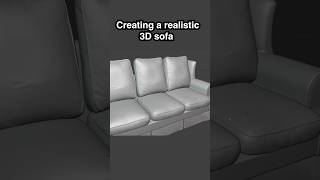 Creating a realistic sofa in Blender using Reality Capture and Substance Painter [upl. by Perrine4]