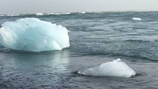 Floating Iceberg on to Atlantic Ocean [upl. by Munafo]