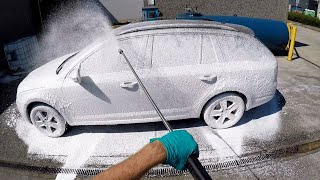 Touchless Cleaning a Car with Nerta SKY WE 64 Multi Camera [upl. by Ainekahs454]