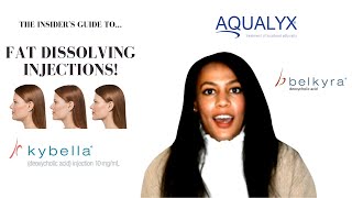 Do Fat Dissolving Injections Work  Kybella Belkyra amp Aqualyx Review [upl. by Lybis]