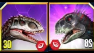 INDOMINUS REX VS SCORPIUS REX  Jurassic World The Game EP269 [upl. by Ydnih]