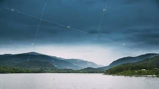 Norway Beautiful Lake Kroderen In Summer Cloudy Day Norwegian Nature Kroderfjorden In [upl. by Gersham]