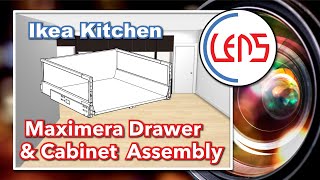 Ikea Maximera Drawer amp Cabinet Assembly [upl. by Sedlik496]