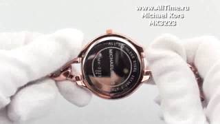 Обзор Женские наручные часы Michael Kors MK3223 [upl. by Enenaj280]