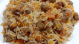 Soyabean Yakhni Biryani RecipeSoyabean ki BiryaniSoyabean pulaoVeg BiryaniBiryani in Hindi [upl. by Aneeuqahs]