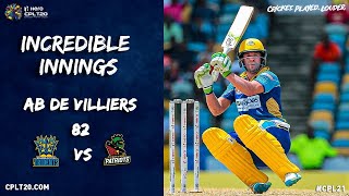 An AMAZING batting display by AB De Villiers at the Kensington Oval [upl. by Dorena728]