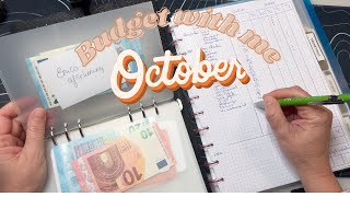 Oktober Budget with me [upl. by Navonoj]