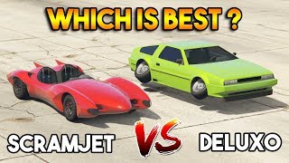 GTA 5 ONLINE  SCRAMJET VS DELUXO WHICH IS BEST [upl. by Jacky247]