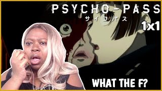 PsychoPass Season 1 Episode 1 Reaction  Crime Coefficient [upl. by Oremoh292]