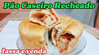 Como Fazer Pão 🍞Caseiro Recheado com Salsicha4 maneiras diferentes sleite e sovos [upl. by Laureen162]