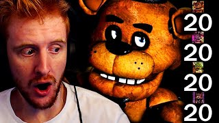 FIVE NIGHTS AT FREDDYS 1 COMPLETO  MODO EXTREMO 20202020  GAMEPLAY ESPAÑOL [upl. by Iramo109]