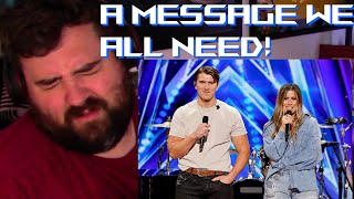 Singer reaction to The Reklaws on AGT 2024 singing emotional song for their mom [upl. by Ratcliffe]