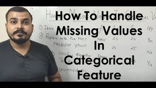 How To Handle Missing Values in Categorical Features [upl. by Liagiba]