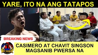 CASIMERO AT CHAVIT SINGSON SANIB PWERSA NA KABAHAN NA SILA [upl. by Hgielrebma]