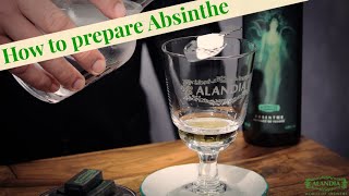 How to prepare Absinthe ➔Drink it the right way [upl. by Gnat817]